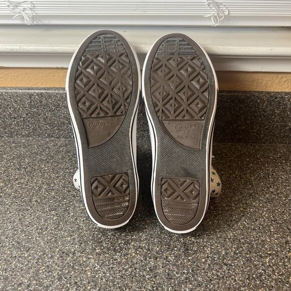 Converse All Star Hi Top Women 8 Multicolor Star Canvas Sneaker Lace Up Junior 6 - Picture 10 of 11